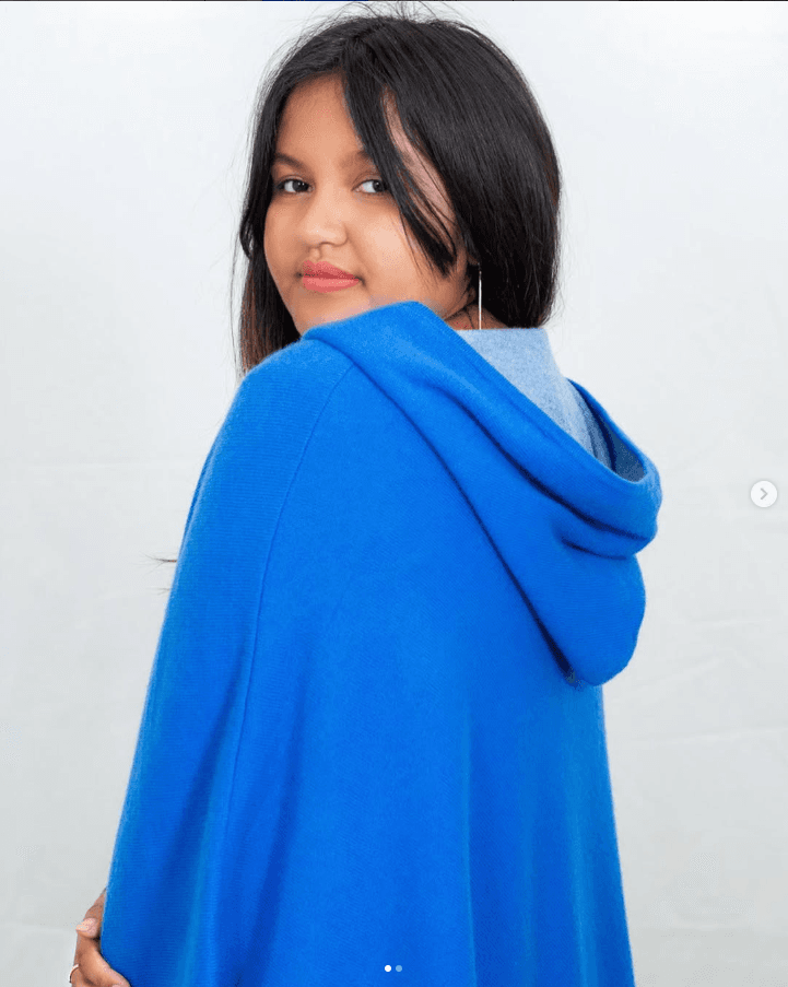 Poncho Cachemire Femme